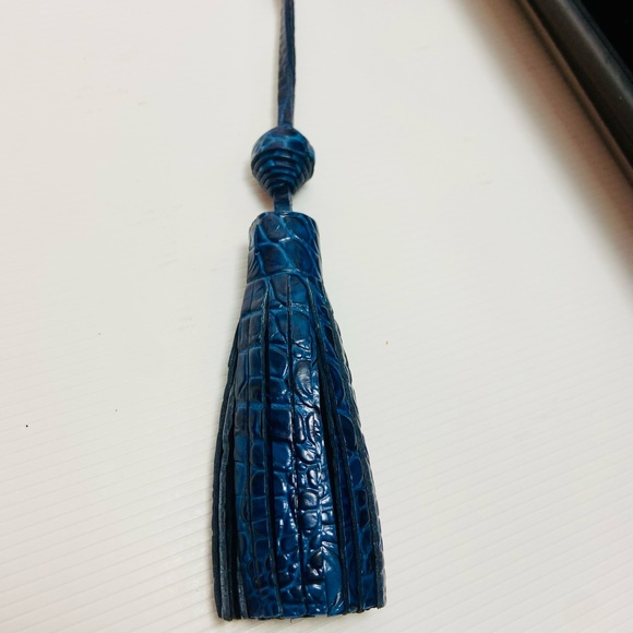 Rare Brahmin Navy Large Tassel